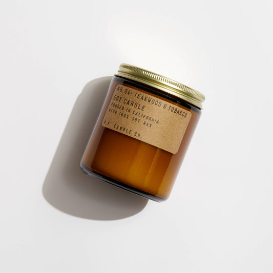 Teakwood & Tobacco Standard Soy Candle