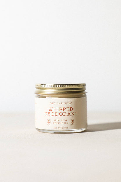 Gentle & Unscented Whipped Deodorant Cream