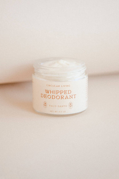 Whipped Deodorant Cream | Palo Santo | Long-Lasting, Aluminum-Free Protection