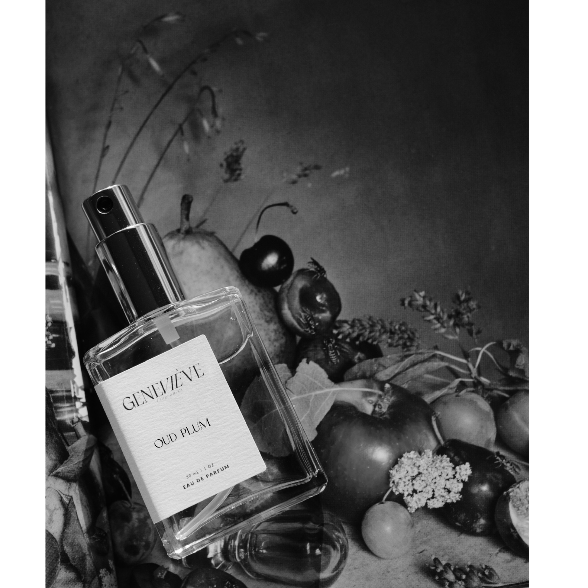 Oud Plum Eau de Parfum | Dark Fruit & Oud Blend | Limited Edition Geneviève Fragrances Default Title Wellaine