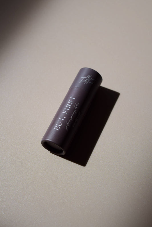 BUT, FIRST | Unscented Perfume Priming Balm for Long Lasting Scent Wear