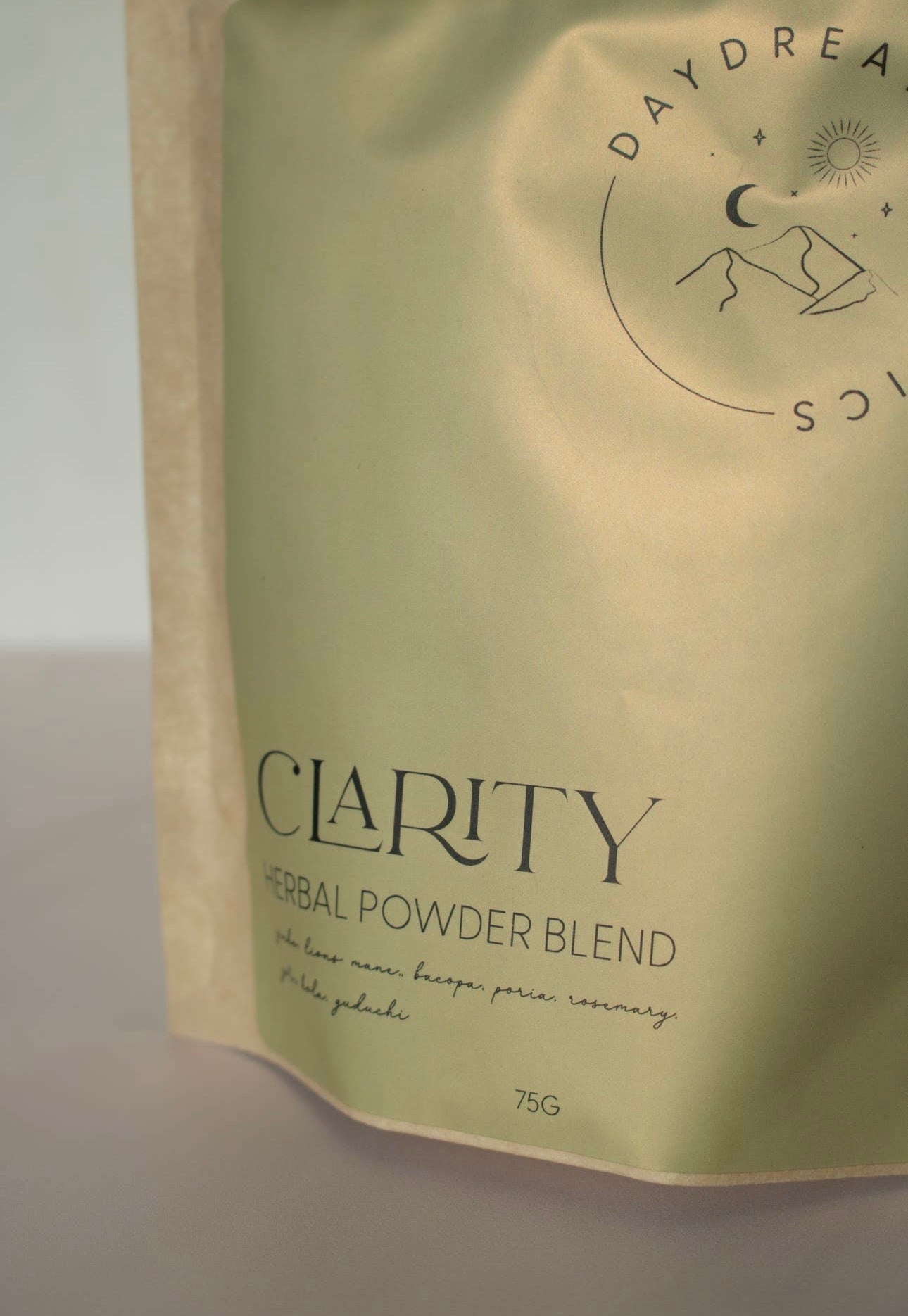 Organic Clarity Herbal Powder Blend | Seize the Day - Wellaine