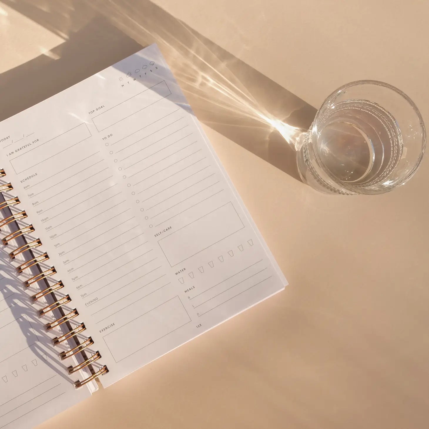 The Self Care Planner | Weekly Edition | Sustainably Printed - Wellaine
